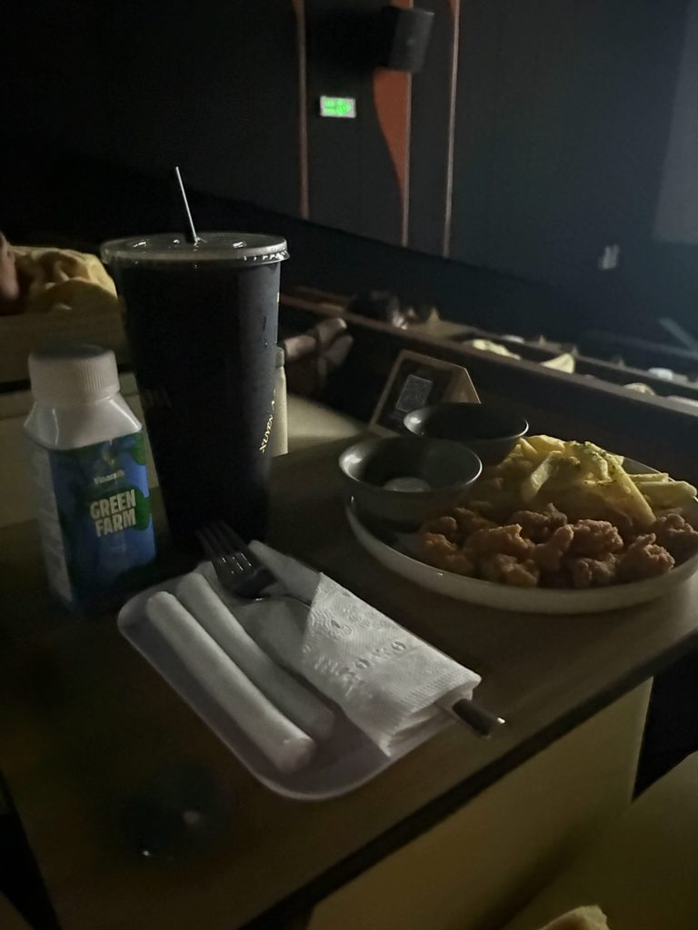 Galaxy Cinema のフードセット